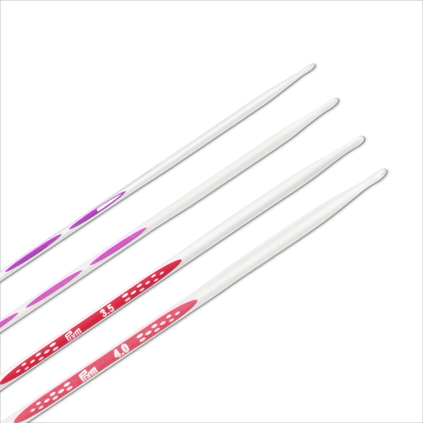 Prym Ergonomics Double Point Set, Size US 1, 2, 4 & 6 Knitting Needles, 20 cm 2.50 - 4.00 mm
