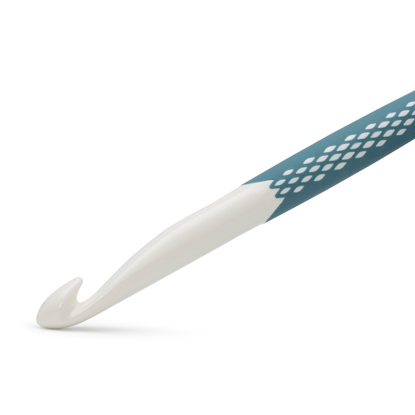 Prym Crochet hook for wool plastic Ergonomics 18 cm 12.00 mm azure