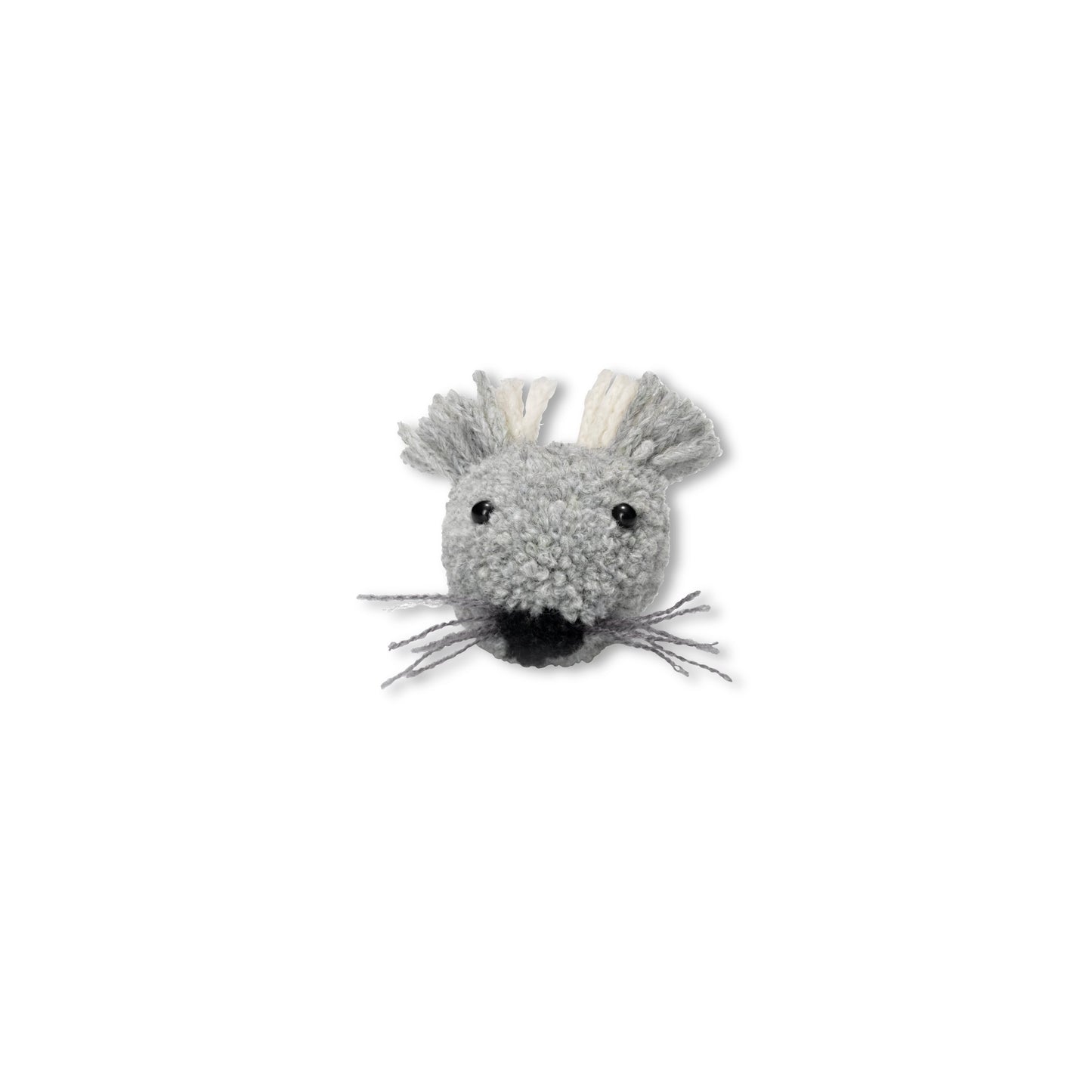 Prym Love Pompom template Mouse Freddy Pom Maker, 3 Sizes Fluff Ball Weaver Needle Craft DIY Wool Knitting Tool Set