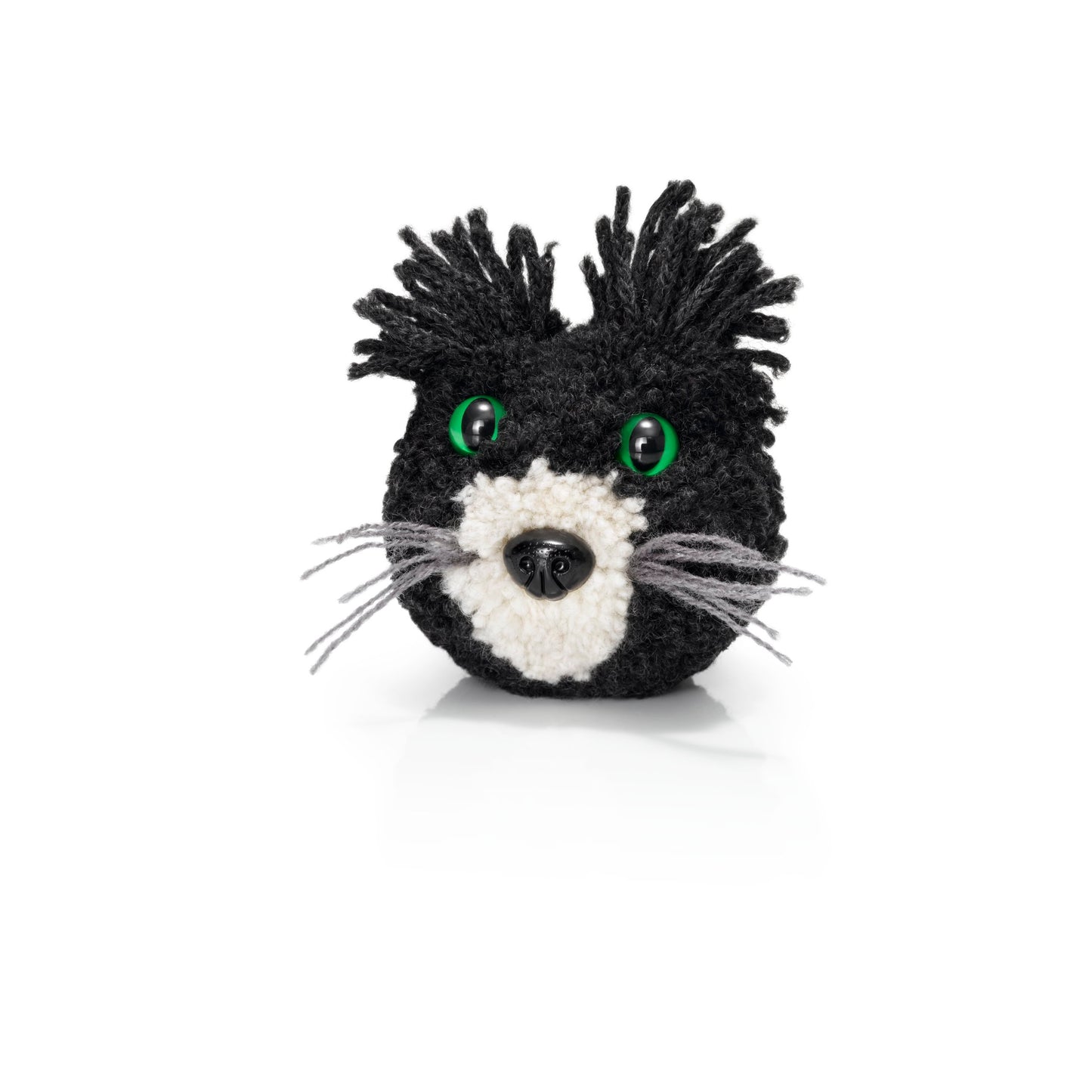 Prym Love Pompom template Cat Mimi Pom Maker, 3 Sizes Fluff Ball Weaver Needle Craft DIY Wool Knitting Tool Set
