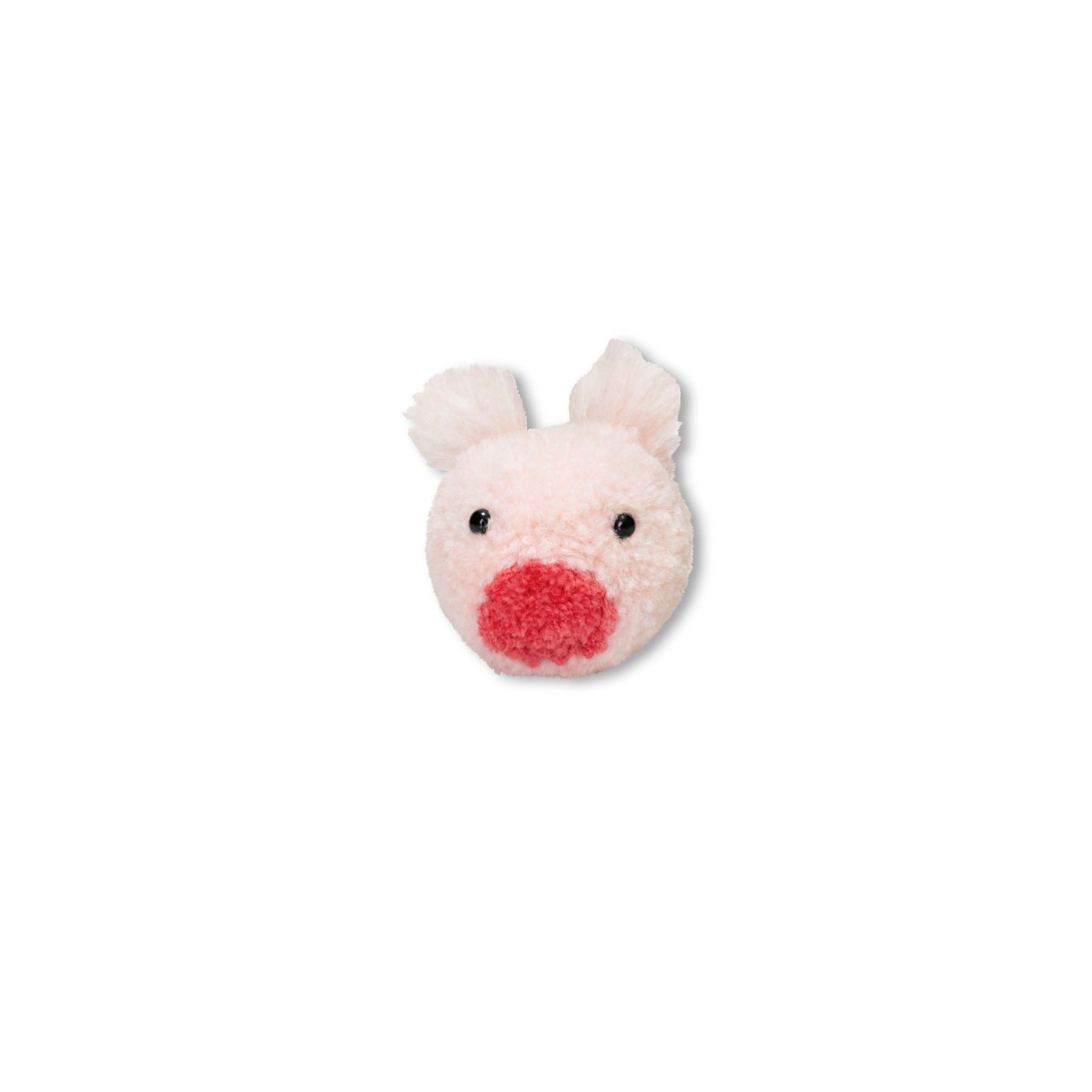 Prym Love Pompom template Pig Percy Pom Maker, 3 Sizes Fluff Ball Weaver Needle Craft DIY Wool Knitting Tool Set