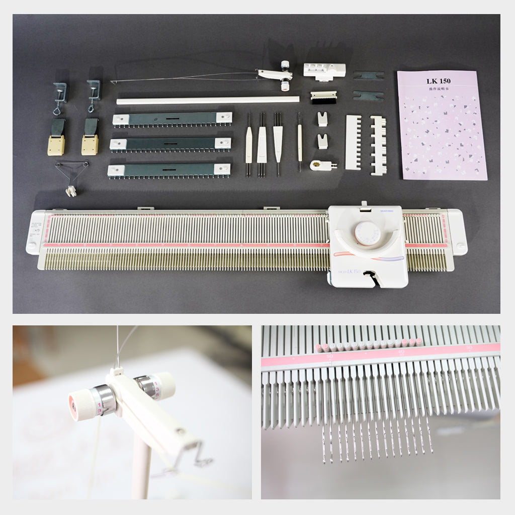 YINDI LK150 Home Knitting Machine - Portable DIY Sweater & Scarf Maker | Easy-to-Use Handcraft Tool for Beginners | Creative Knitting Gift
