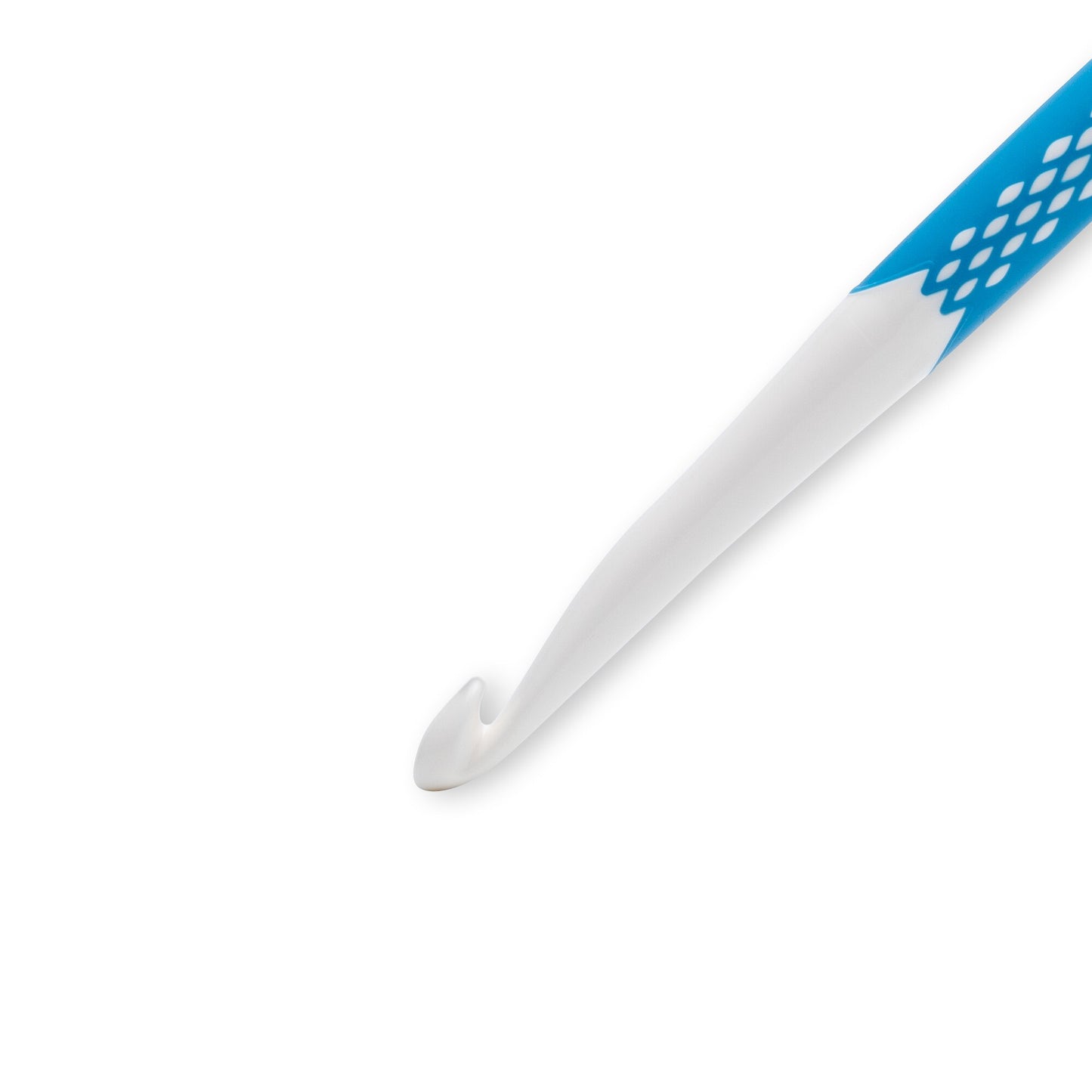 Prym Crochet hook for wool plastic Ergonomics 18 cm 9.00 mm azure