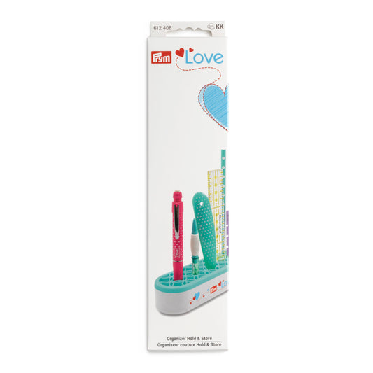 Prym Love Hold and Store Organizer, PL Organizer Hold & Store 1 count,Turquoise