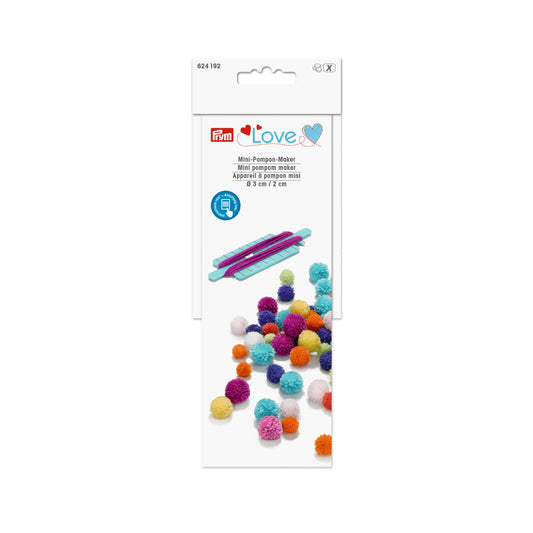 Prym Love Mini pompom maker mint