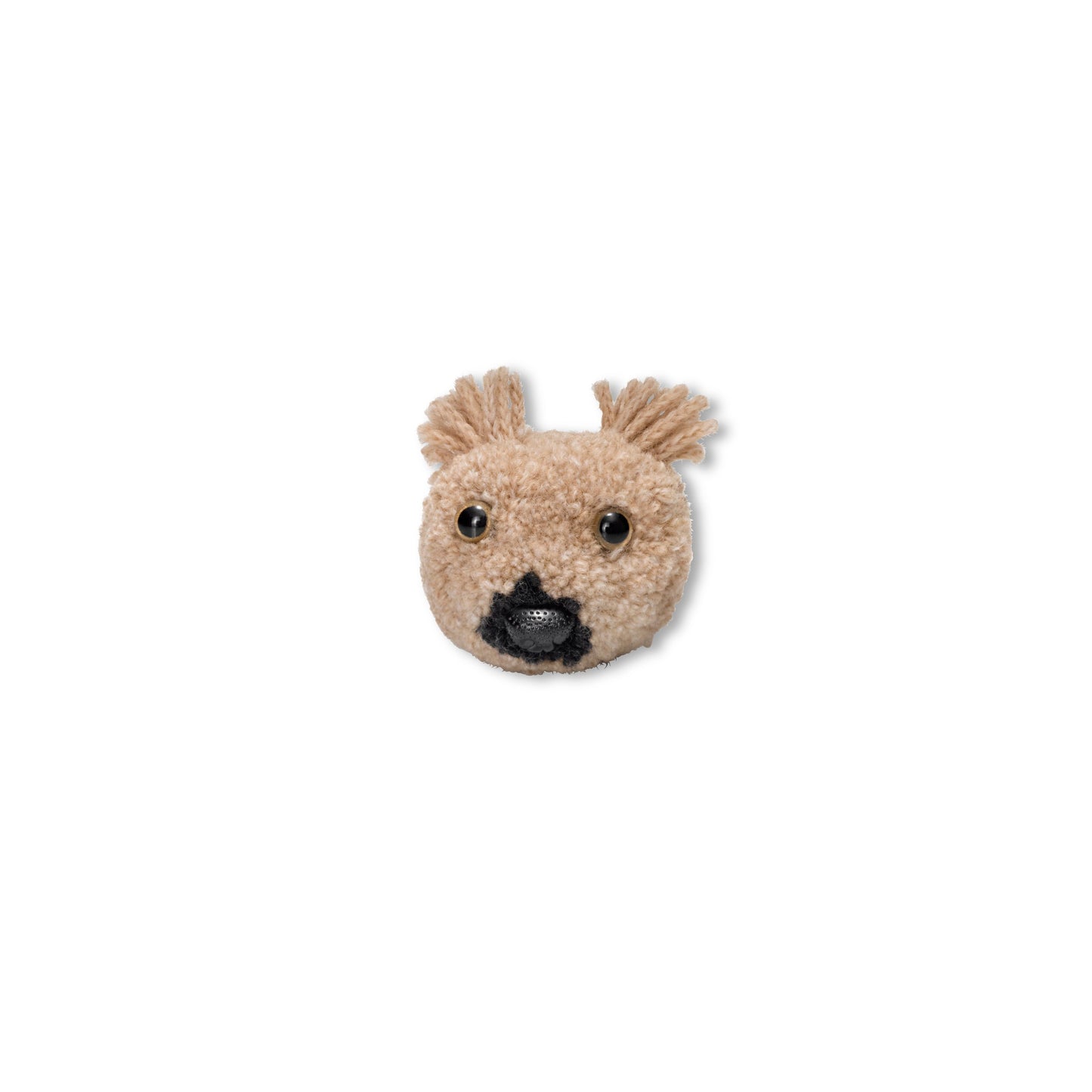 Prym Love Pompom template Bear Charlie Pom Maker, 3 Sizes Fluff Ball Weaver Needle Craft DIY Wool Knitting Tool Set